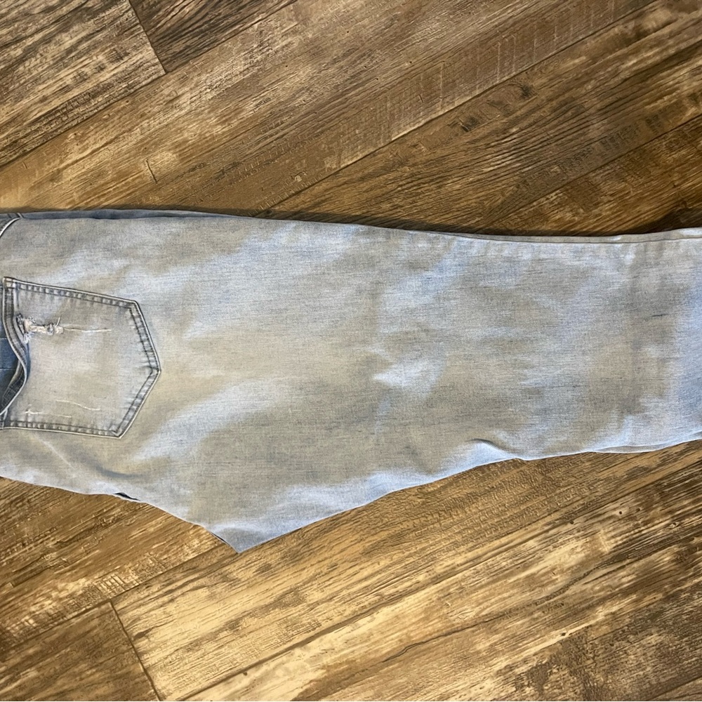 GOGO Blue Ankle Cropped Jeans